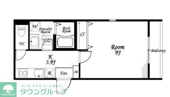 フルセイル矢部の物件間取画像